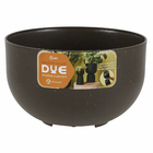 Cachepot Pequeno em Plástico 8x14cm Basalto Raiz