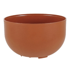 Cachepot Pequeno em Plástico 8x14cm Terracota Raiz