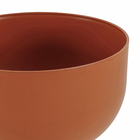 Cachepot Pequeno em Plástico 8x14cm Terracota Raiz