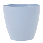 Cachepot Plastico Bage Azul 14x13cm Vasart