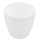 Cachepot Plastico Bage Branco 12x11cm Vasart