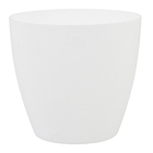 Cachepot Plastico Bage Branco 14x13cm Vasart