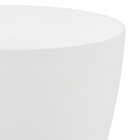 Cachepot Plastico Bage Branco 14x13cm Vasart