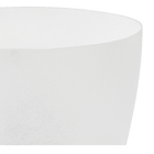 Cachepot Plastico Bage Branco 16x15cm Vasart
