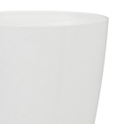 Cachepot Plastico Bage Branco 6x6cm Vasart