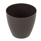 Cachepot Plastico Bage Taupe 14x13cm Vasart