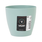 Cachepot Plastico Bage Verde 12x11cm Vasart
