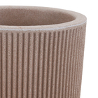 Cachepot Plástico São Paulo Castanho 29x29 Vasart