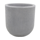 Cachepot Plástico São Paulo Cimento  29x29 Vasart