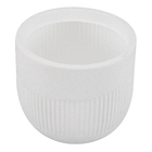 Cachepot Plástico Spello Rischio 15x18cm Branco