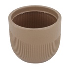 Cachepot Plástico Spello Rischio 15x18cm Ocre