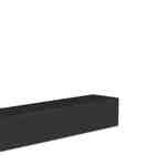 Cachepot Preto Em Metal 12518 Mart