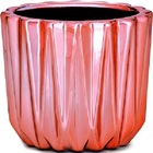 Cachepot Rose Gold Em Ceramica