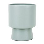 Cachepot Shades 23x19 Cinza Fosco