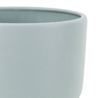 Cachepot Shades La Matte 15x18,5 Cinza