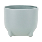 Cachepot Shades La Matte 15x18,5 Cinza