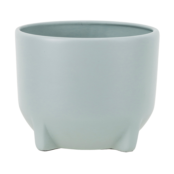 Cachepot Shades La Matte 15x18,5 Cinza