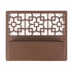 Cachepot Trevo Aço Galvanizado - Marrom