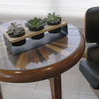 Cachepot Trio De Mesa - Preto