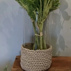 Cachepot Vaso Crochê Médio