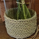 Cachepot Vaso Crochê Pequeno