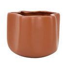 Cachepot Winding 16x10 Terra Matte