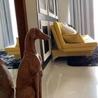 Cachorro Galgo Escultura Ferro Fundido Pronto Artes