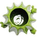 Cactus Vaso Decorativo Enfeite 26x22x22cm Cerâmica Verde