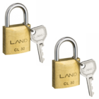 Cadeado 30mm Land Caixa Latao  C10