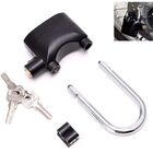 Cadeado Alarme Sirene  Trava Anti Furto Grande 110db Som Alto