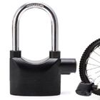 Cadeado Alarme Sirene  Trava Anti Furto Grande 110db Som Alto