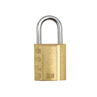 Cadeado Clássico com Chave Yale 25mm Gold