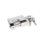 Cadeado com Alarme de Aço Média 100mm Prata Kbsu100 Lock Alarm