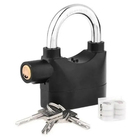 Cadeado Com Alarme Sirene Anti Furto 110db Som Alto Segurança