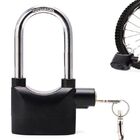 Cadeado Com Alarme Sirene Grande Trava Anti Furto Segurança 1