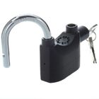 Cadeado Com Alarme Sirene Segurança Anti Furto Som Alto 110db