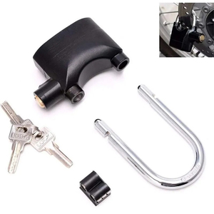 Foto de Cadeado Com Alarme Sirene Segurança Grande Sistema Anti Furto