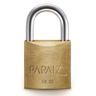 Cadeado com Chave Latão Simples 25mm Clássico Dourado Papaiz