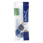Cadeado com Chave Simples 20mm Latão Azul Color Papaiz