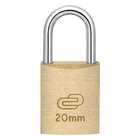 Cadeado com Chave Simples 20mm Standers