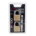 Cadeado com Chave Simples 35mm Latão Aço Cromado Pado