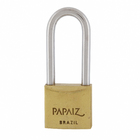 Cadeado com Chave Simples 35mm Latão Dourado Clássico Papaiz