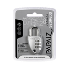 Cadeado com Segredo Zamac Simples 30mm Prata Papaiz