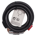 Cadeado com Senha para Bicicleta Semi Rígido 1000mm Preto Standers