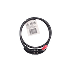 Cadeado com Senha para Bicicleta Semi Rígido 650mm Preto Standers