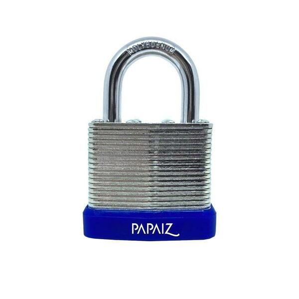 Cadeado De Aço Laminado Com Chaves 40mm Alta Proteção Papaiz