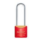 Cadeado De Haste Longa Cr30/70 Vermelho Color Line