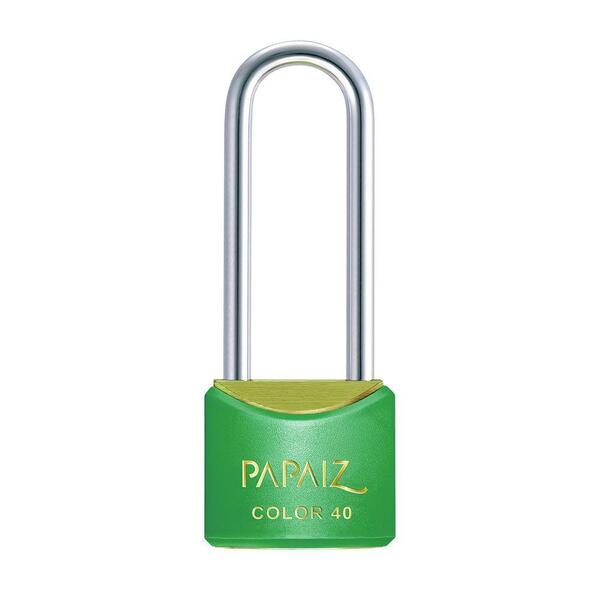 Cadeado De Hastefe Longa Cr40/70  Verde Color Line