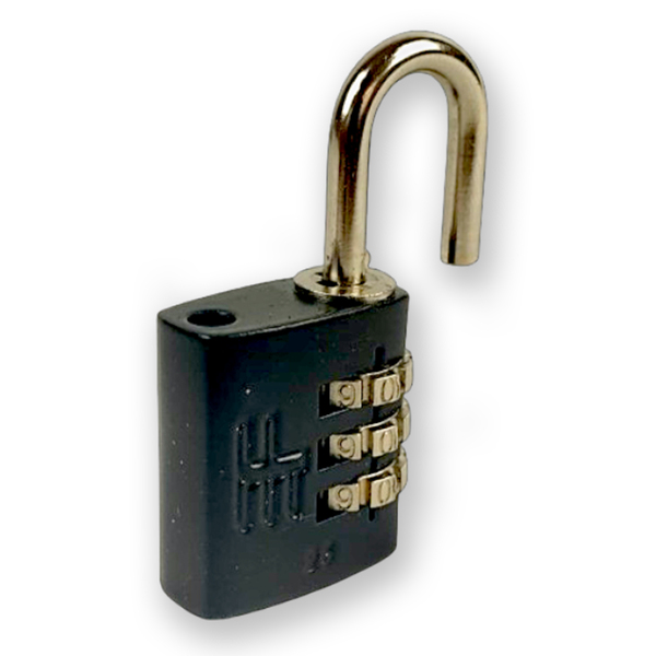 Cadeado De Segredo 3f 25mm Preto senha numerica 3 digitos