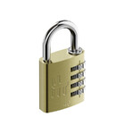 Cadeado De Segredo 3f 40mm Latonado